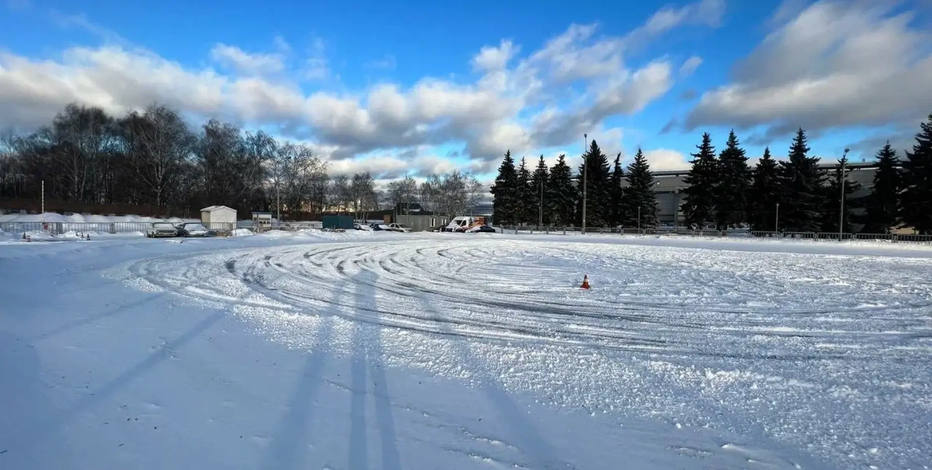 Трасса в Крылатском